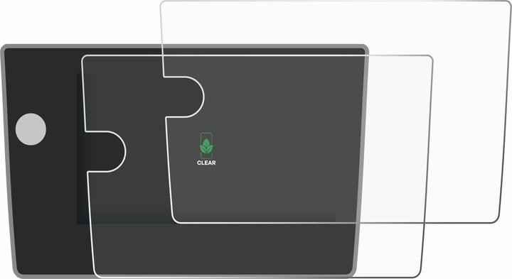 Actual product image ScreenLeaf Screen Protector sustainable Screen Protection, clear, anti-scratch