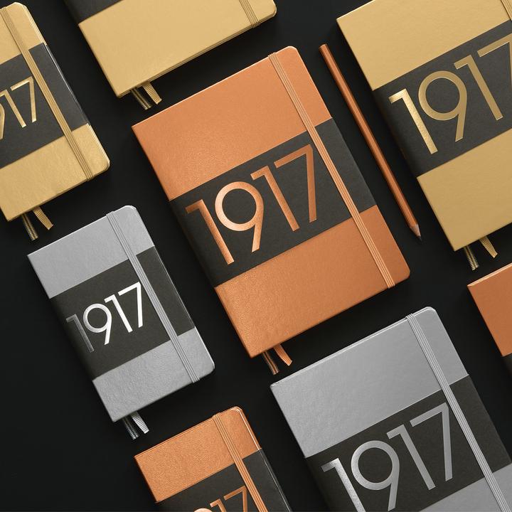 Produktbild Leuchtturm1917 Metallic Edition (A5, Blanko, Harter Einband)