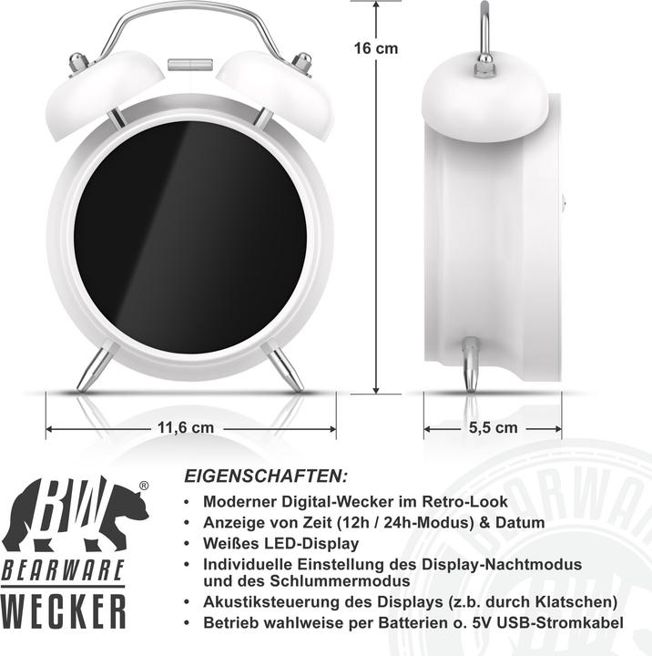 Produktbild Bearware Wecker