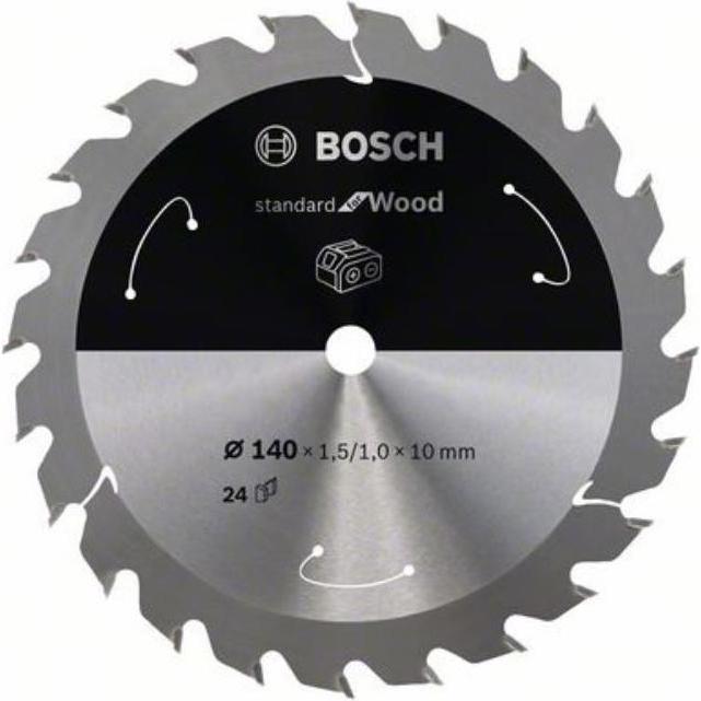 Bosch Professional Zubehör, Sägeblatt, PRO Wood cordless Kreissägeblatt, 140 x 1,5 x 10 mm