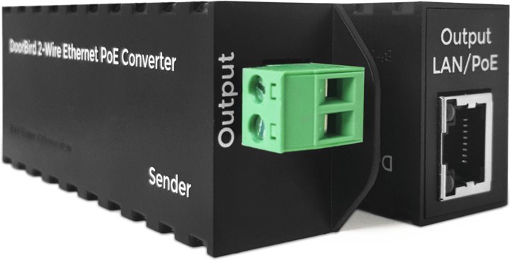 Doorbird 2-Drath Ethernet POE Converter
