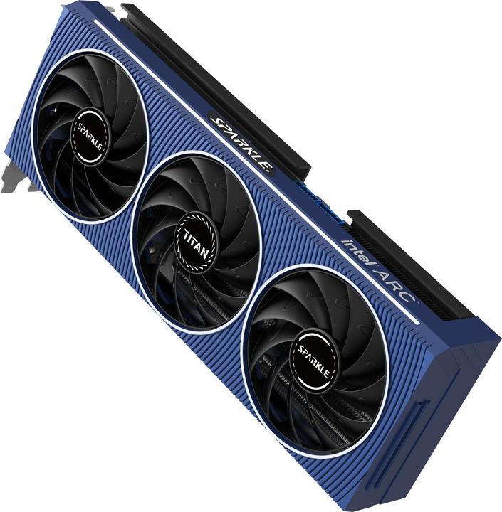 Actual product image Sparkle Intel A770 Titan OC Triple Fan 16GB Intel VGA Card retail (16 GB, GDDR6)