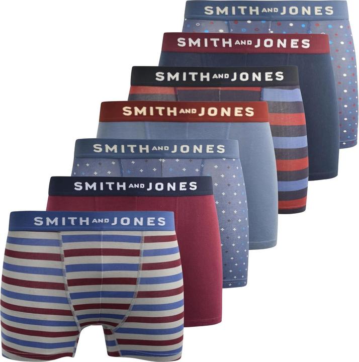 Actual product image Universal Textiles Mens Aziel Assorted Designs Boxer Shorts (Pack of 7) (M, pack of 7)