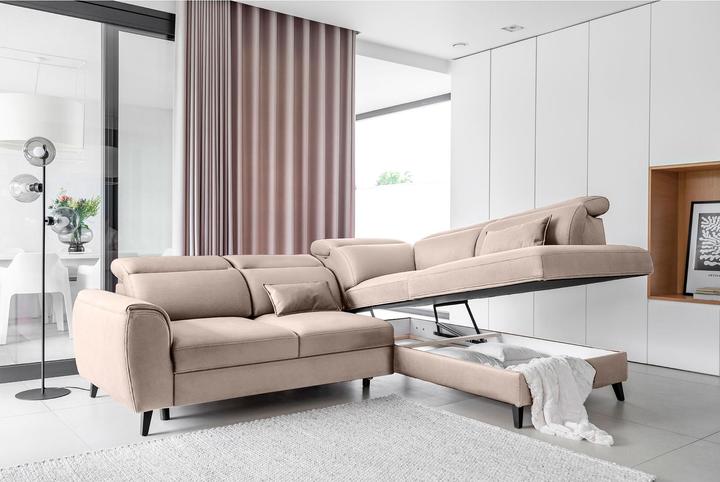 Produktbild ELTAP Noble (Bettsofa, Ecksofa, 4-Sitzer)