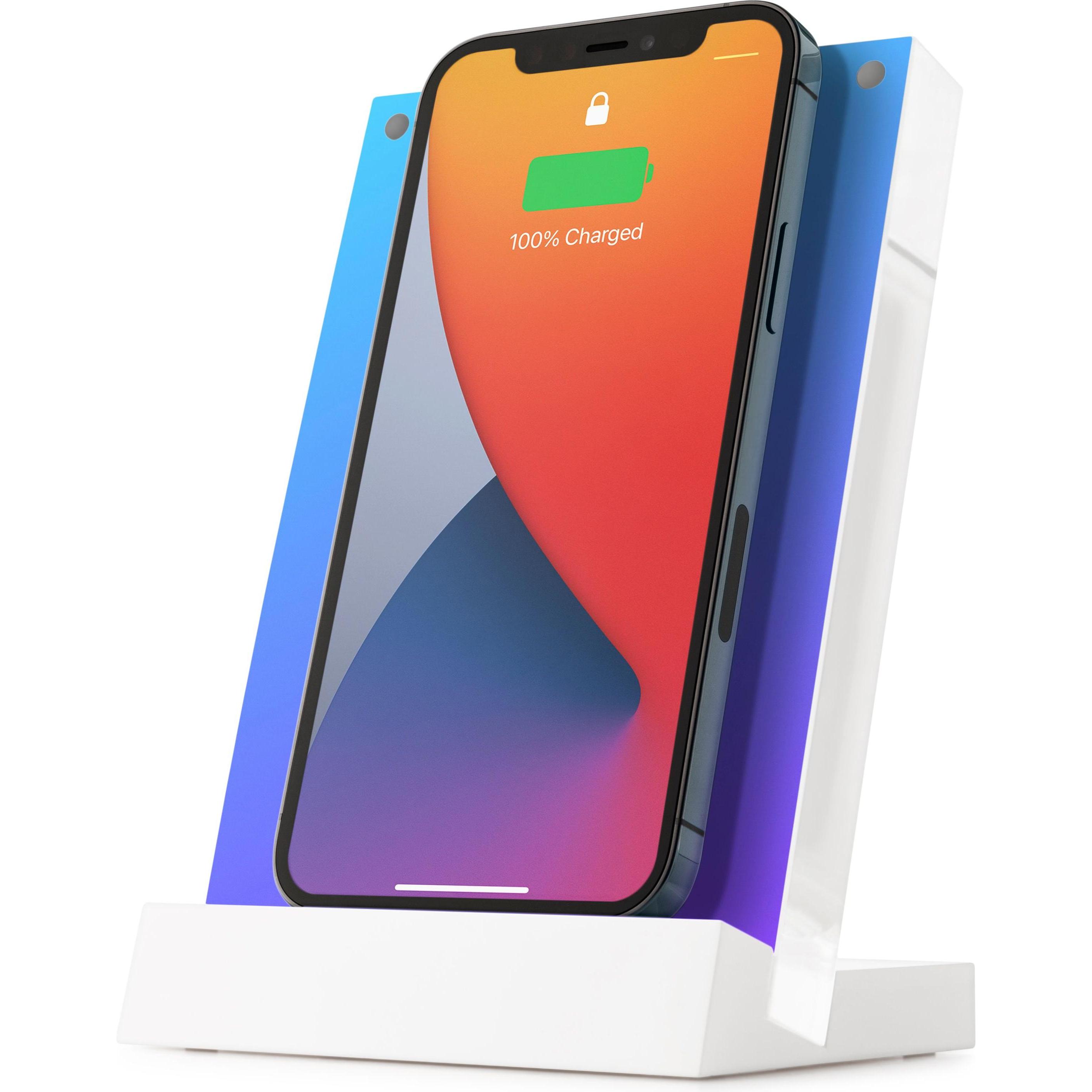 Thumbnail - TwelveSouth PowerPic Mod (white) (10 W), Wireless Charger, Weiss