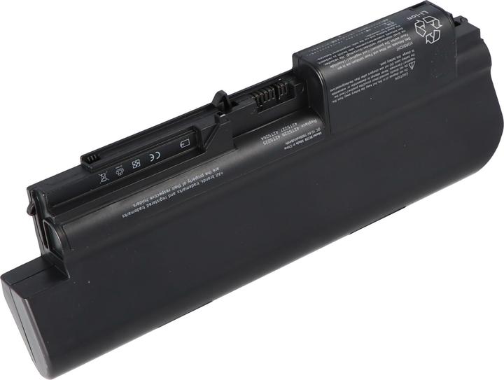 Produktbild AccuCell Akku passend für IBM/Lenovo ThinkPad R400 series, Li-Ion, 10,8V, 7800mAh, 84,2Wh, black (7800 mAh)