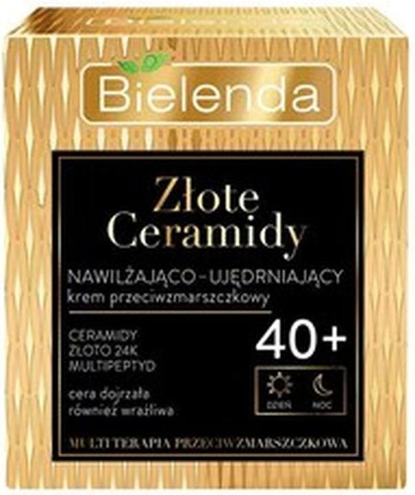 Image du produit Bielenda Złote Ceramidy nawilżająco-ujędrniający krem przeciwzmarszczkowy 40+ na dzień i noc 50ml (50 ml, Crème 24h)