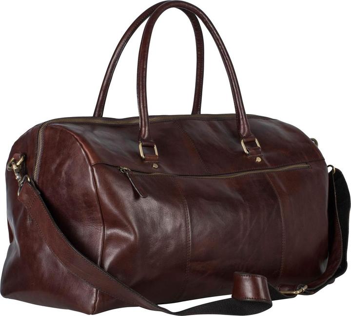 Immagine prodotto Leonhard Heyden Cambridge - Borsa da viaggio rosso marrone (41 l)