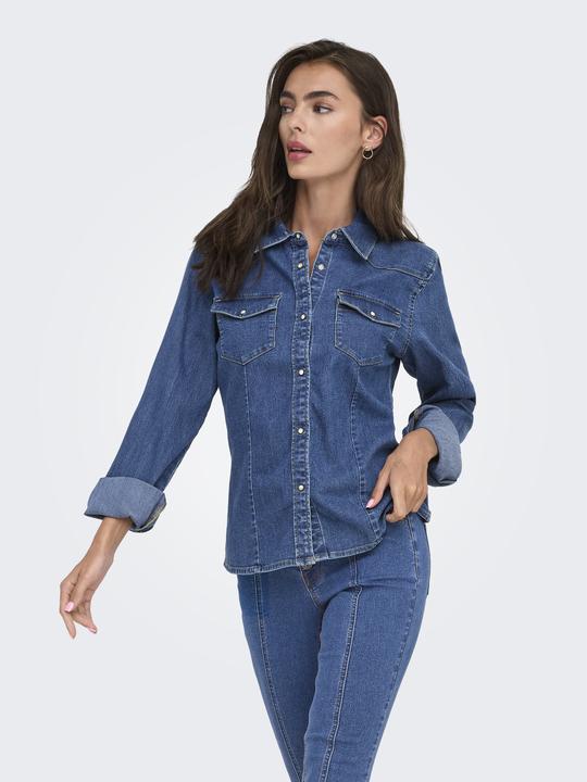 Produktbild Only ONLSASIA Jeanshemd Jeanshemd (L)