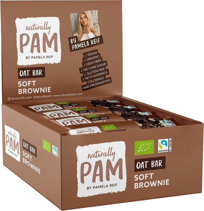 Actual product image Naturally Pam Oat (Soft brownie, 12 pcs., 600 g)