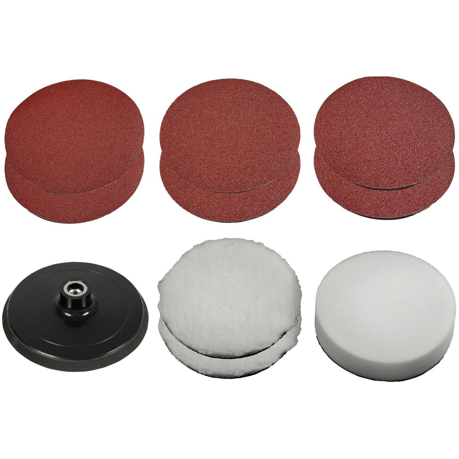 Einhell, Schleifmittel, Zubehörsatz (2 x 60, 2 x 80, 2x 120)
