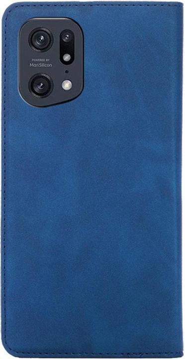 Image du produit Cover-Discount OPPO Find X5 Pro - Stand Flip Case Housse bleu foncé (Oppo Find X5 Pro)