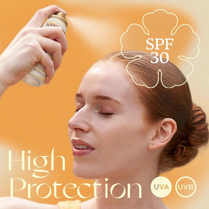 Actual product image Hawaiian Tropic Hydrating Protection Scalp Mist (Sun spray, Suntan lotion, SPF 30, 60 ml)