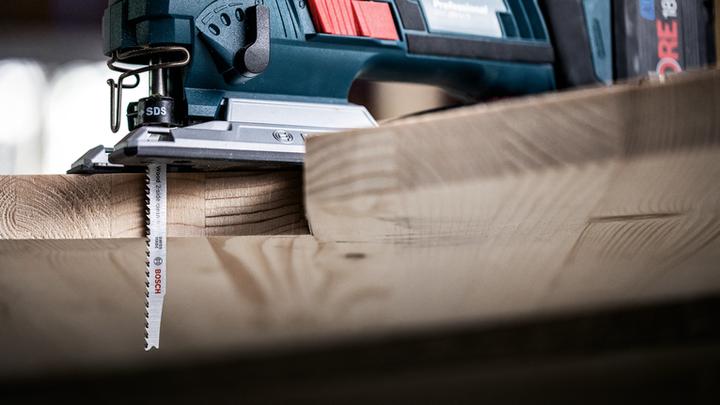 Produktbild Bosch Professional Zubehör EXPERT ‘Wood 2-side clean’ T 308 B Stichsägeblatt, 5 Stück