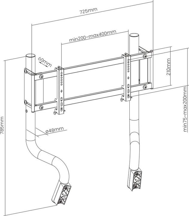 Produktbild Oplite GTR Single Monitor Stand