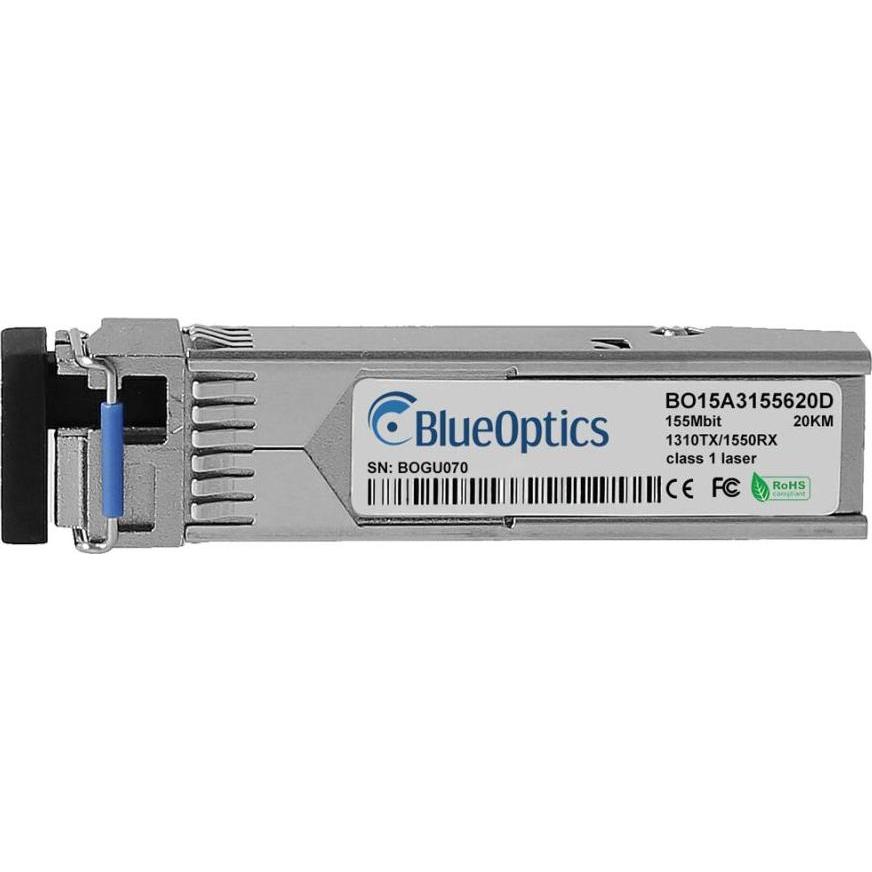 BlueOptics Cisco ONS-SE-100-BX10U= kompatibler SFP BO15A3155620D, Transceiver, Silber