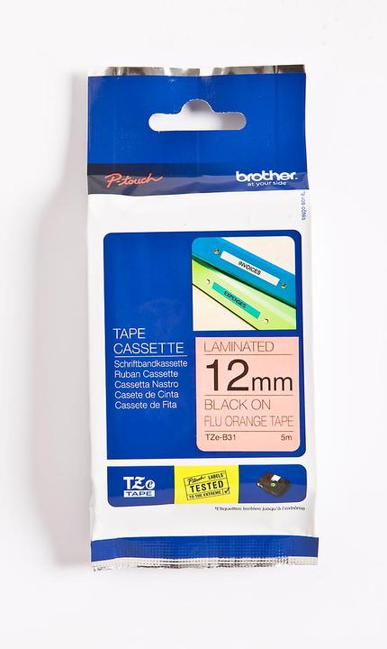 Produktbild Brother Tze-B31 (1.20 cm, Schwarz)