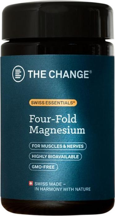 Actual product image BE THE CHANGE Four-Fold Magnesium (60 Piece, Capsules, 40 g)