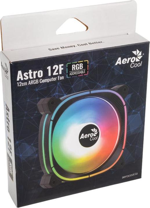 Produktbild AeroCool Astro 12F ARGB LED Lüfter (120 mm)