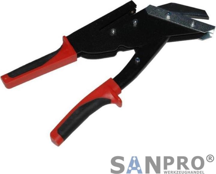 Actual product image Sanpro Slate shears / fibre cement shears 35mm with hole punch and sturdy cutting edges (35 mm)