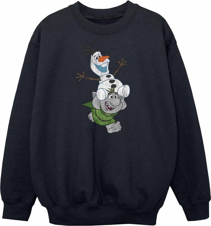 Produktbild Disney Frozen Olaf And Troll Sweatshirt Mädchen (152, 158)