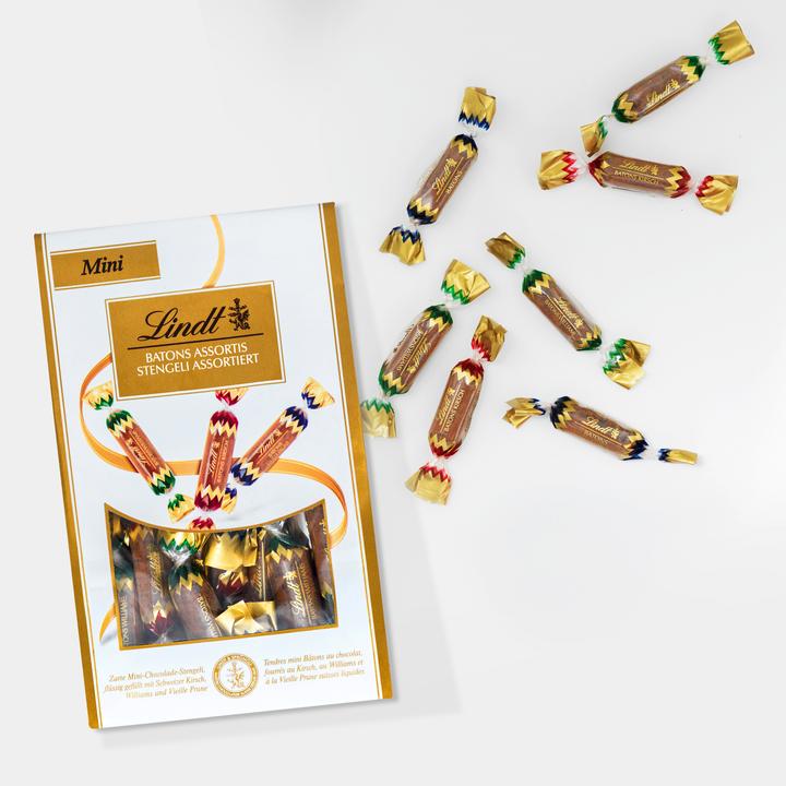 Actual product image Lindt Stengeli Mini Assortiert (120 g)