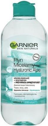 Actual product image Garnier Hyaluronic Aloe micellar liquid for all skin types 400ml (Micelle water, 400 ml)
