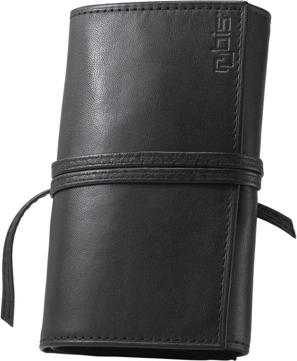 Produktbild Rubis Maniküreset Leder-Rolletui 4-teilig, schwarz