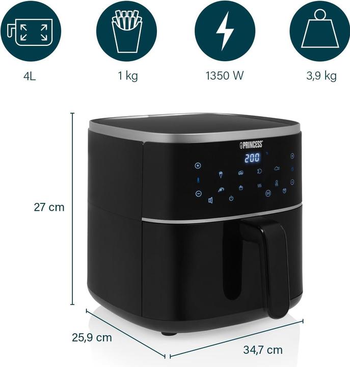 Produktbild Princess Digitaler Airfryer 182238
