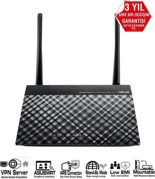 Productafbeelding ASUS DSL-N16 draadloze router