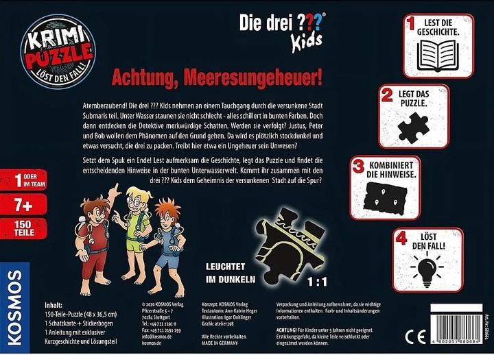 Produktbild Kosmos Achtung Meeresungeheuer (150 Teile)