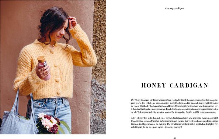 Actual product image Knit this! - Das Wohlfühl-Strickbuch (German, Judith Kutscher, Veronika Lindberg, 2023)