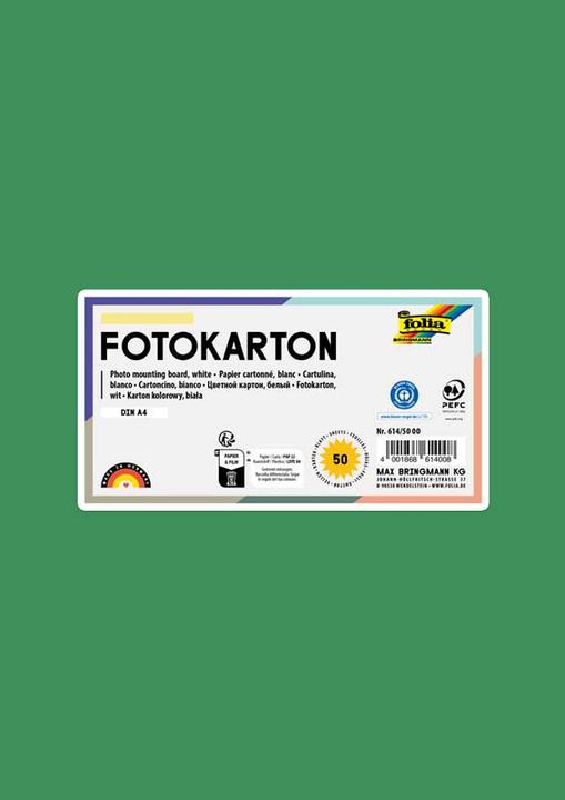 Produktbild Folia Fotokarton farbig Format A4 (300 g/m², 1 x)