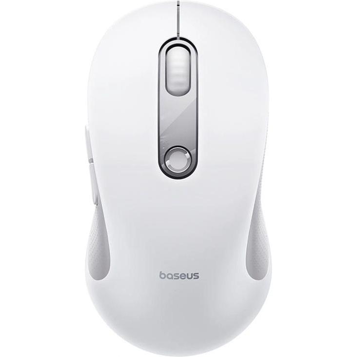 Baseus Bianco Mysz Mysz Bezprzewodowa F02 Usb 2.4Ghz - Biała (Senza Fili), Mouse,