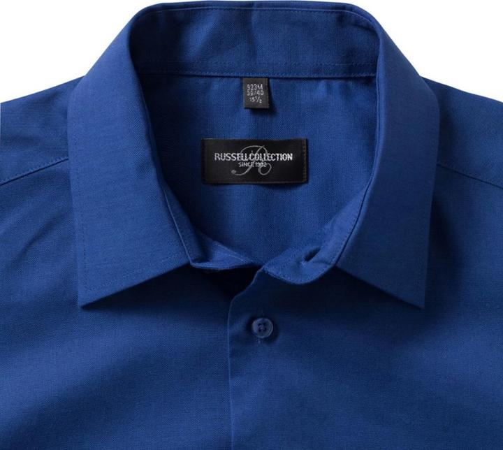 Produktbild Russell Collection Oxford Hemd Kurzarm pflegeleicht