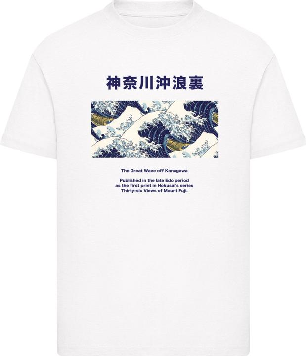 Produktbild Merchcode Kids APOH - Hokusai 36 Basic T-Shirt - 198981 (122, 128)
