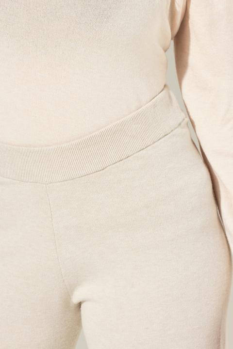 Produktbild Ulla Popken Strickhose, weites Bein, Elastikbund, formstabiler Strick (46)