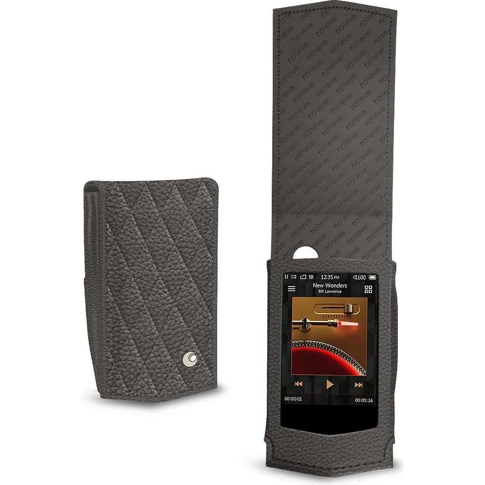 Noreve Lederschutzhülle vertikal, MP3 Tasche + Hülle, Grau