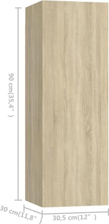 Produktbild VidaXL Gabrielle (80 x 30 x 30 cm)