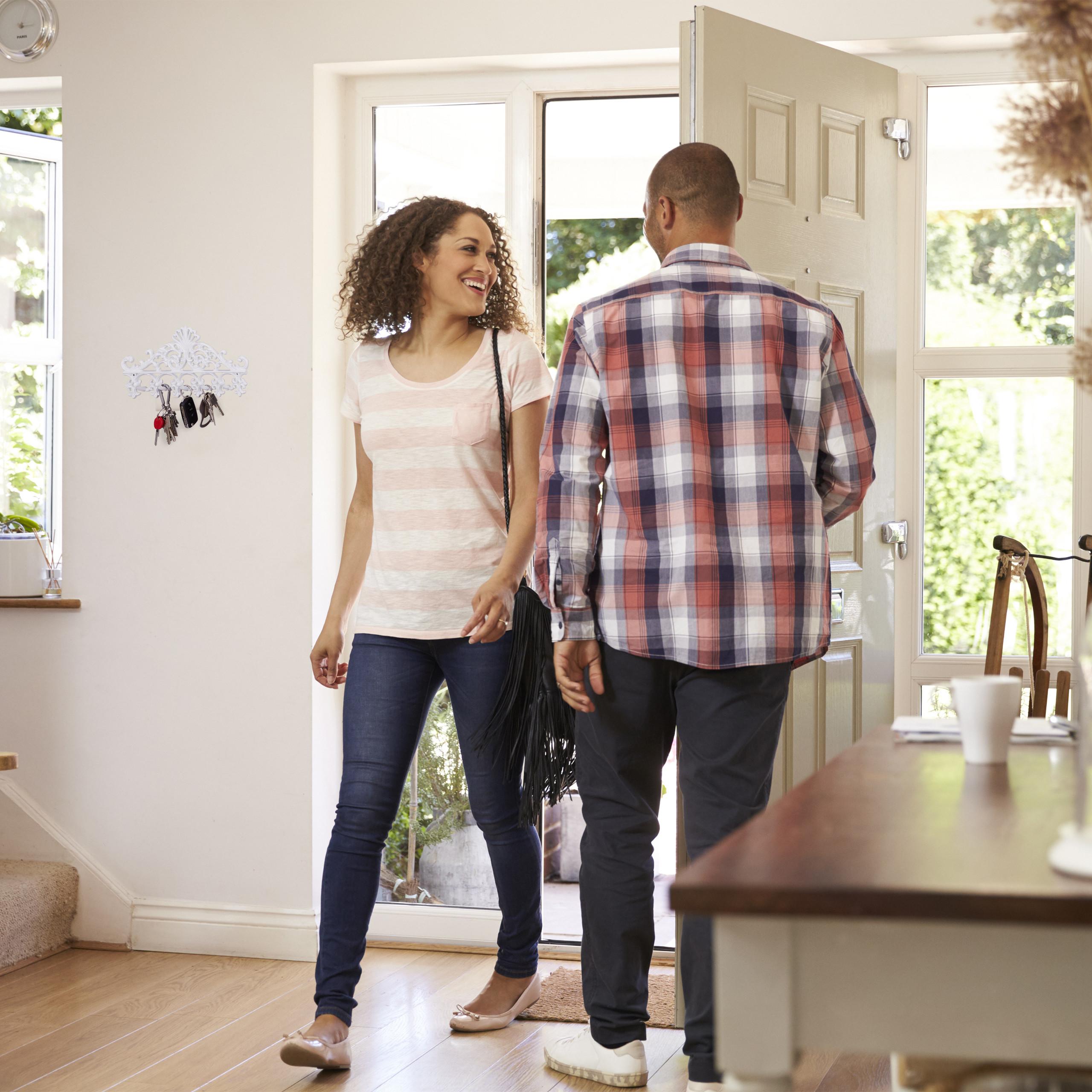 Thumbnail - Relaxdays, Garderobe + Kleiderhaken, Garderobenleiste