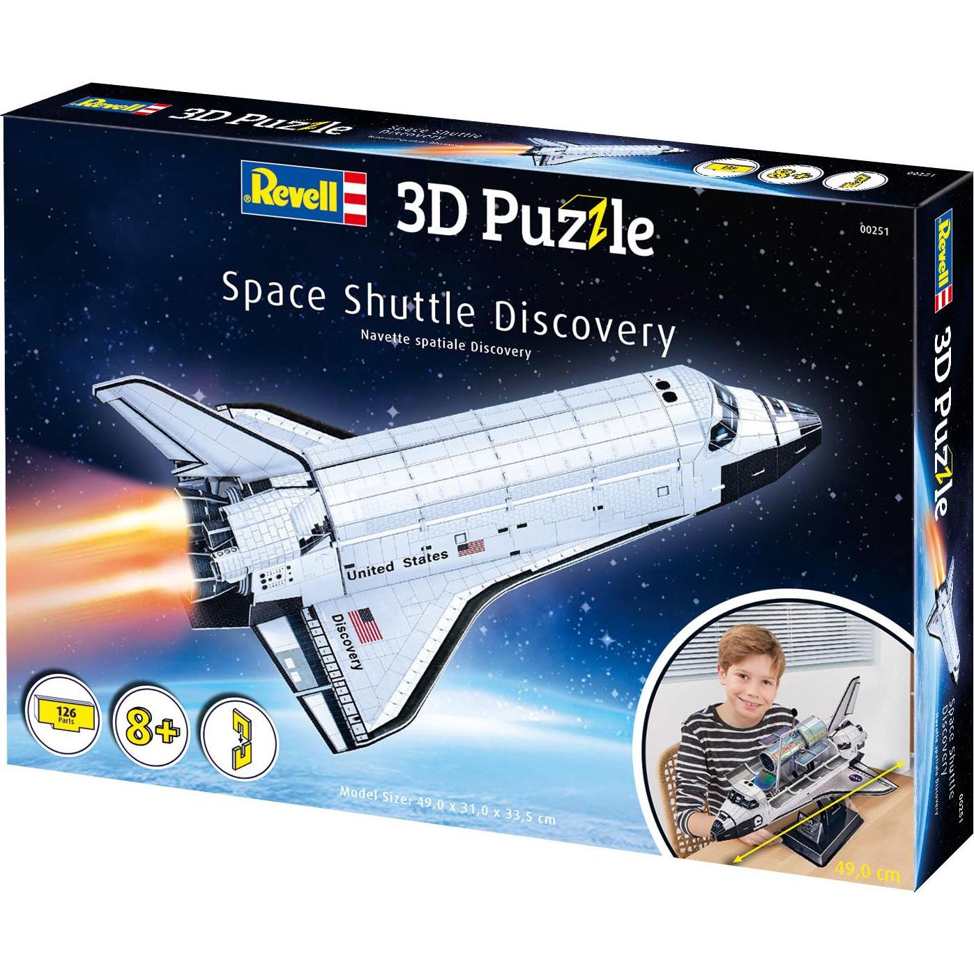 Thumbnail - Revell 3D Puzzle Space Shuttle Discovery 00251 1 St. (126 Teile)
