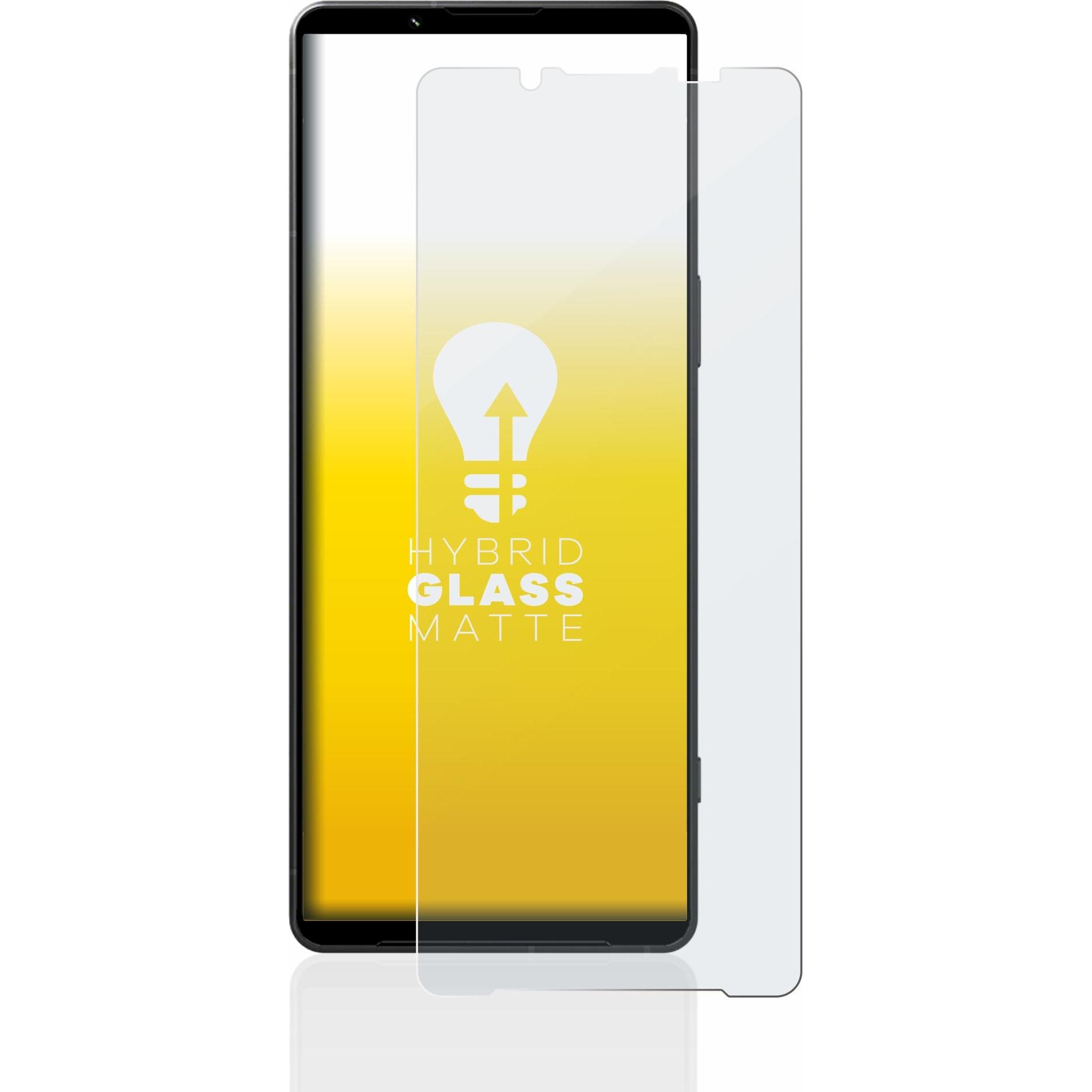 Thumbnail - upscreen Reflection Shield Panzerglasfolie Matt (1 Stück, Sony Xperia 1 V), Smartphone Schutzfolie, Grau