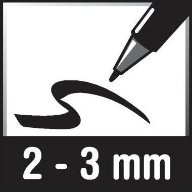 Produktbild Edding 4500 (Schwarz, 3 mm, 1 x)