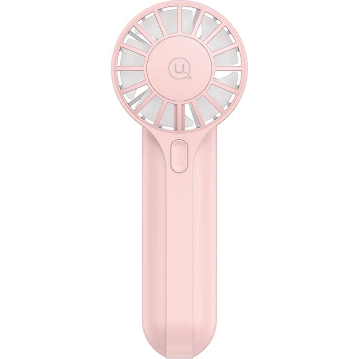 Usams ZB288 High-speed Handheld Mini Fan 1200mAh Pink, Ventilator