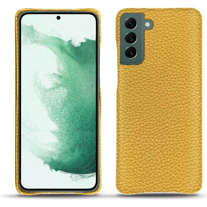 Noreve Lederschutzhülle (Samsung Galaxy S22+ 5G), Smartphone Hülle, Orange