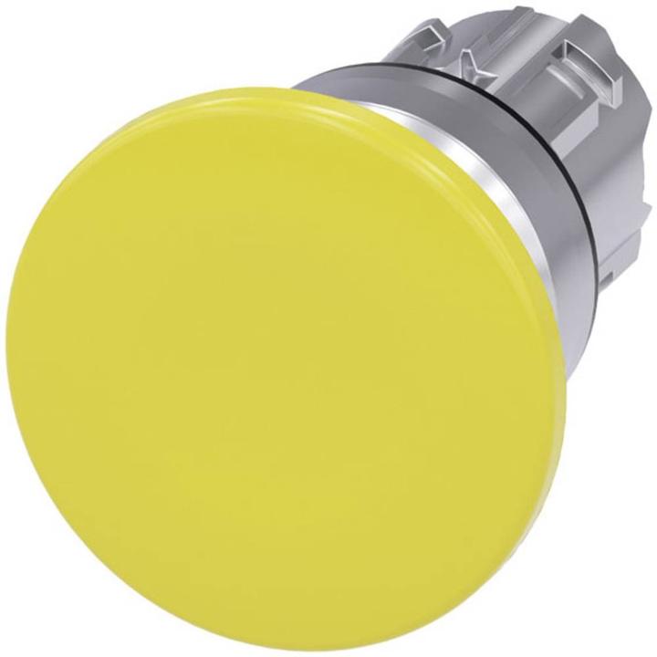 Produktbild Siemens Frontelement für Not-Aus Ř22mm ge rnd 3SU1050-1BD30-0AA0