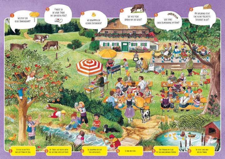 Actual product image Das Wimmelbuch vom Bauernhof (German, Anne Suess, 2022)