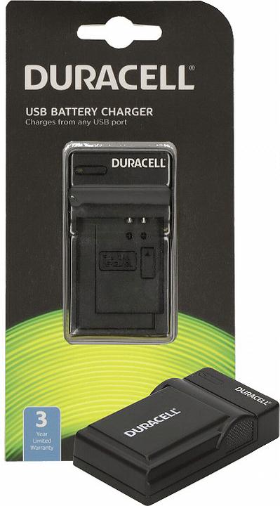 Produktbild Duracell Ladegerät mit USB Kabel für DRNEL14/EN-EL14 (Kamera Akku Ladegerät)