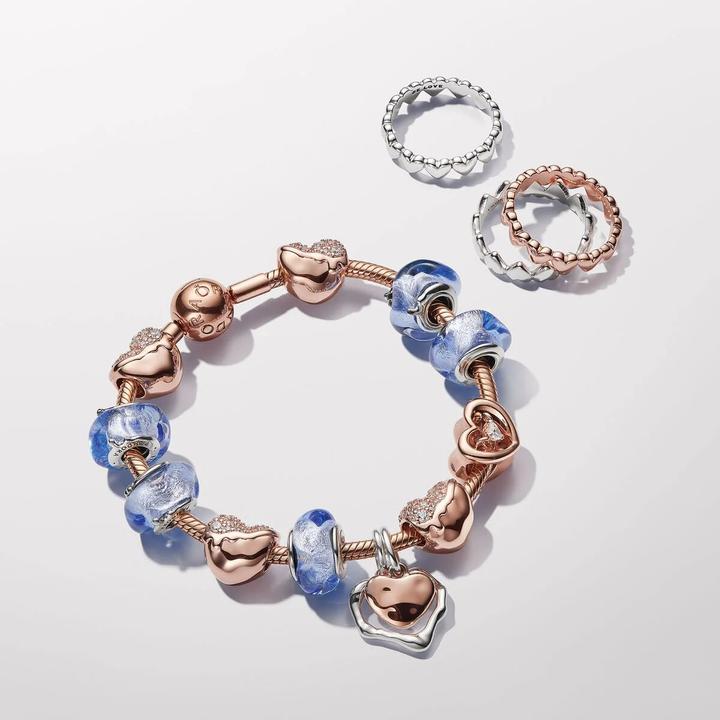 Immagine prodotto Pandora Anello d'argento della serie Moments From the Heart (56, 925 Argento)