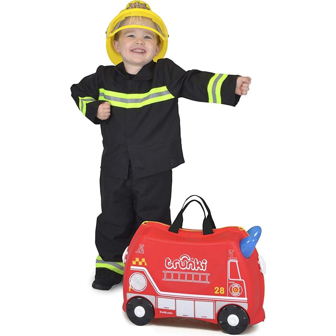 Thumbnail - Trunki, Koffer, Feuerwehrauto Frank, Rot, (18 l, Handgepäck (bis 50l))